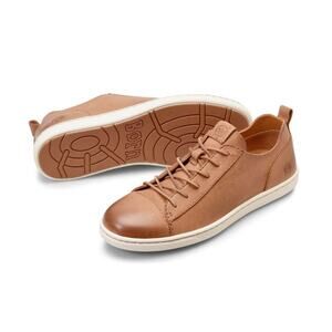 Born Men's Allegheny Luxe  Sneaker Tan Leather Size 11.5 NWT Casual Arch Support